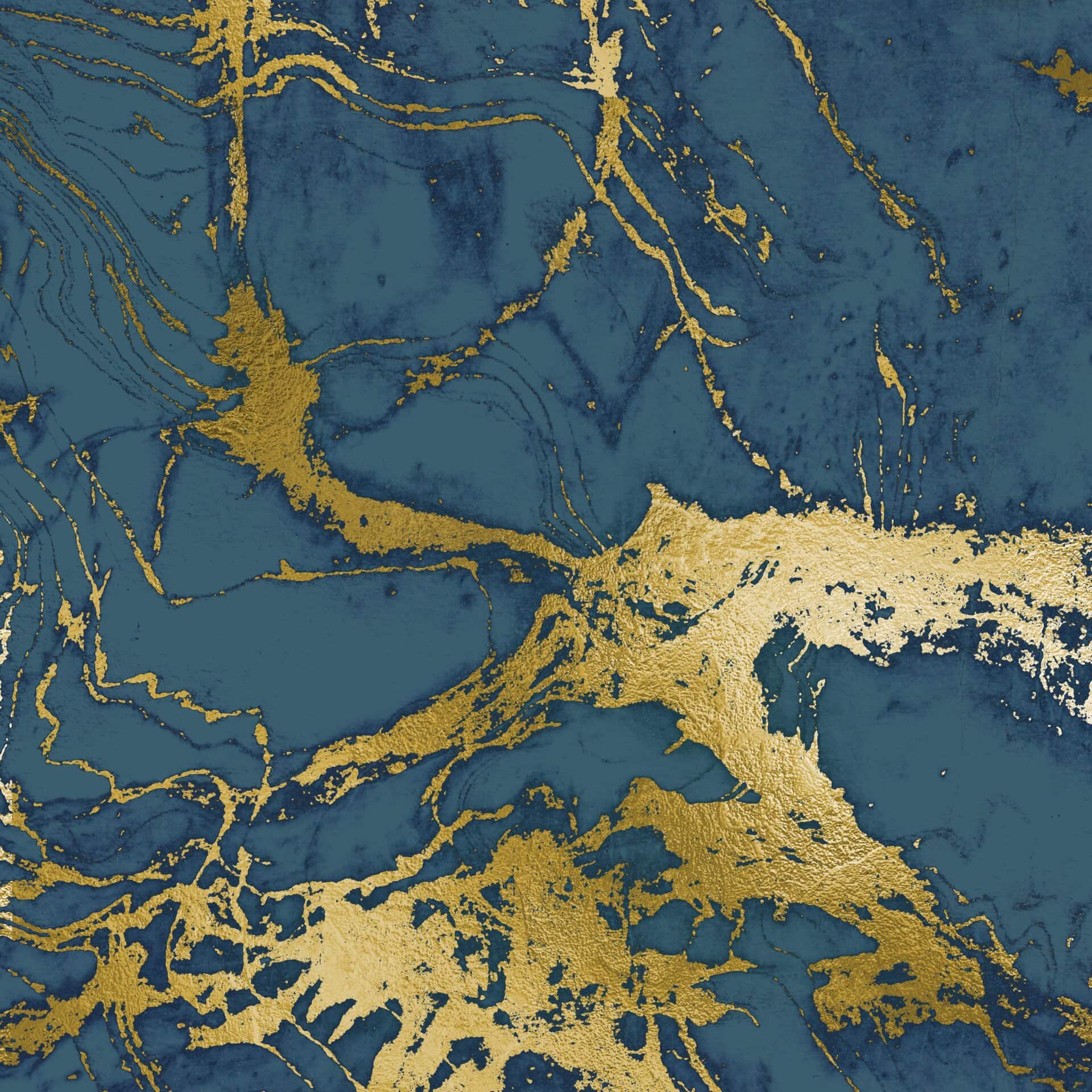 Marble 7 - gilded gold