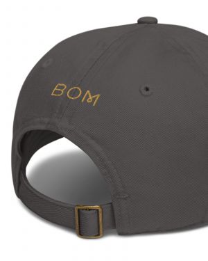 THE MIRROR MOMENT©️Organic Cotton Charcoal Baseball Cap