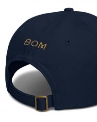 THE MIRROR MOMENT©️Organic Cotton Dark Navy Baseball Cap