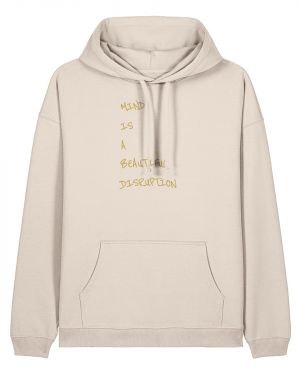 THE PHENOMENON©️Organic Cotton Cream Oversized Hoodie (Unisex)