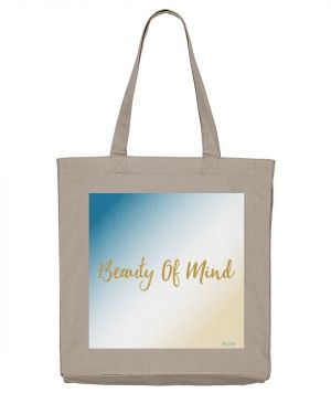 BEAUTY OF MIND©️Organic Cotton Desert Dust Tote Bag