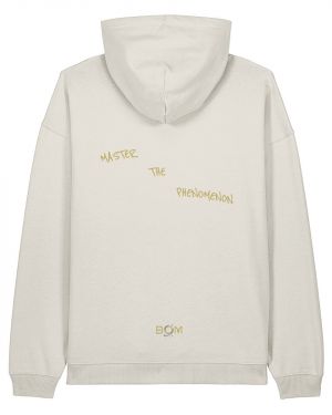 THE PHENOMENON©️Organic Cotton Natural Oversized Hoodie (Unisex)