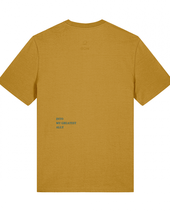 ENEMY TO ALLY©️Organic Cotton BOM Gold T-Shirt (Unisex)