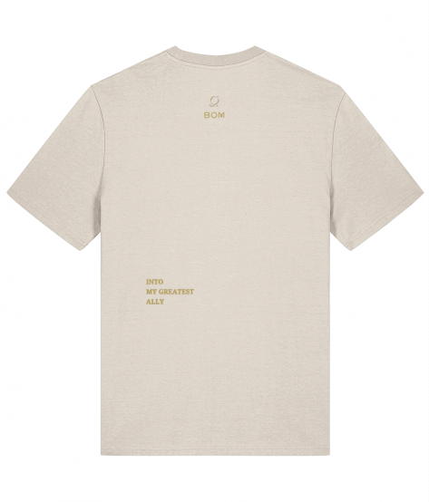 ENEMY TO ALLY©️Organic Cotton Natural T-Shirt (Unisex)