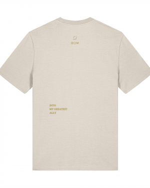 ENEMY TO ALLY©️Organic Cotton Natural T-Shirt (Unisex)