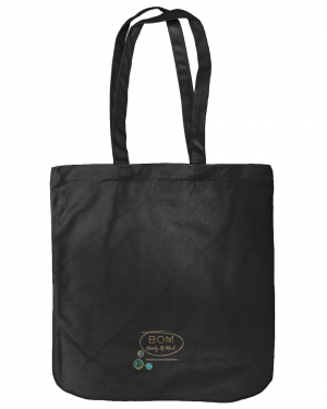 I CAN DO IT©️Organic Cotton Black Tote Bag