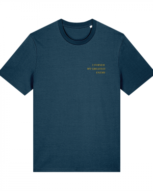 ENEMY TO ALLY©️Organic Cotton Dark Teal T-Shirt (Unisex)