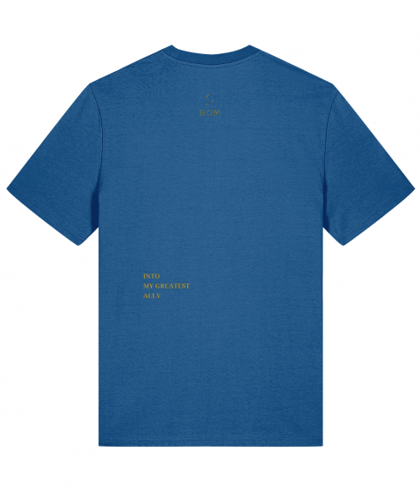 ENEMY TO ALLY©️Organic Cotton BOM Blue T-Shirt (Unisex)