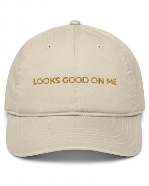 THE MIRROR MOMENT©️Organic Cotton Champagne Baseball Cap