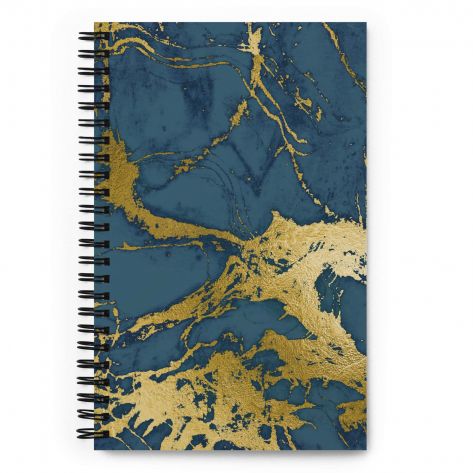 THAT DAY WHEN MY MIND BECAME MY GREATEST POWER©️Spiral Notebook Blue Gray Journal