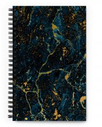 THAT DAY WHEN MY MIND BECAME MY GREATEST POWER©️Spiral Notebook Midnight Blue Journal