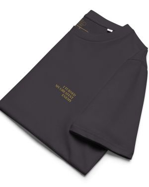 ENEMY TO ALLY©️Organic Cotton Anthracite T-Shirt (Unisex)