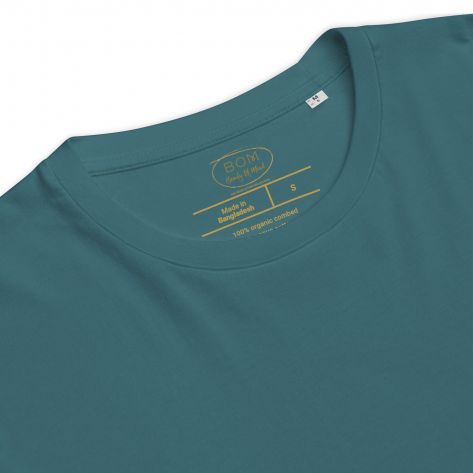 ENEMY TO ALLY©️Organic Cotton Teal T-Shirt (Unisex)