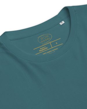 ENEMY TO ALLY©️Organic Cotton Teal T-Shirt (Unisex)