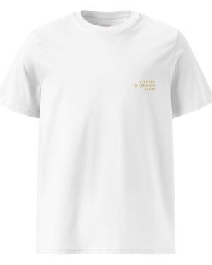 ENEMY TO ALLY©️Organic Cotton White T-Shirt (Unisex)