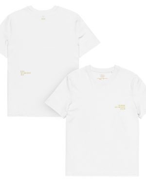 ENEMY TO ALLY©️Organic Cotton White T-Shirt (Unisex)