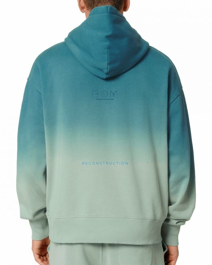 THE OMBRA©️Organic Cotton BOM Gradient Oversized Hoodie (Unisex)